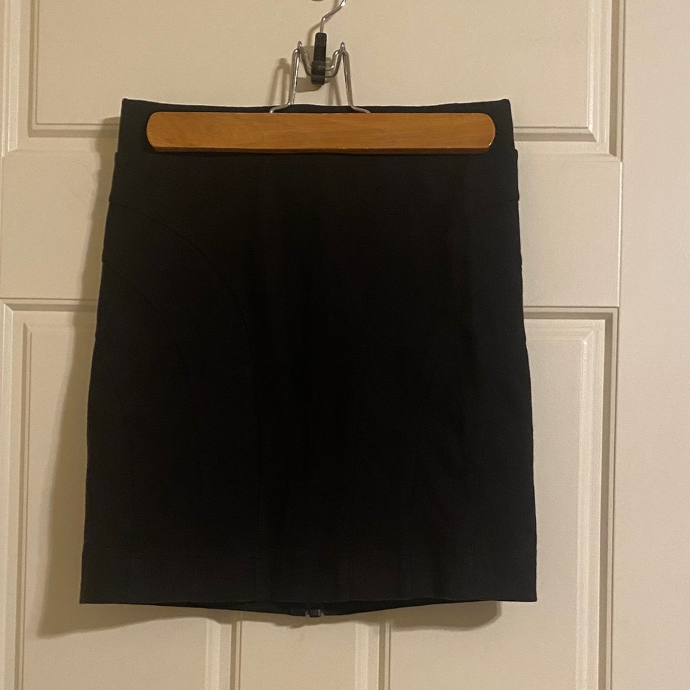 All Saints Neville Black Skirt